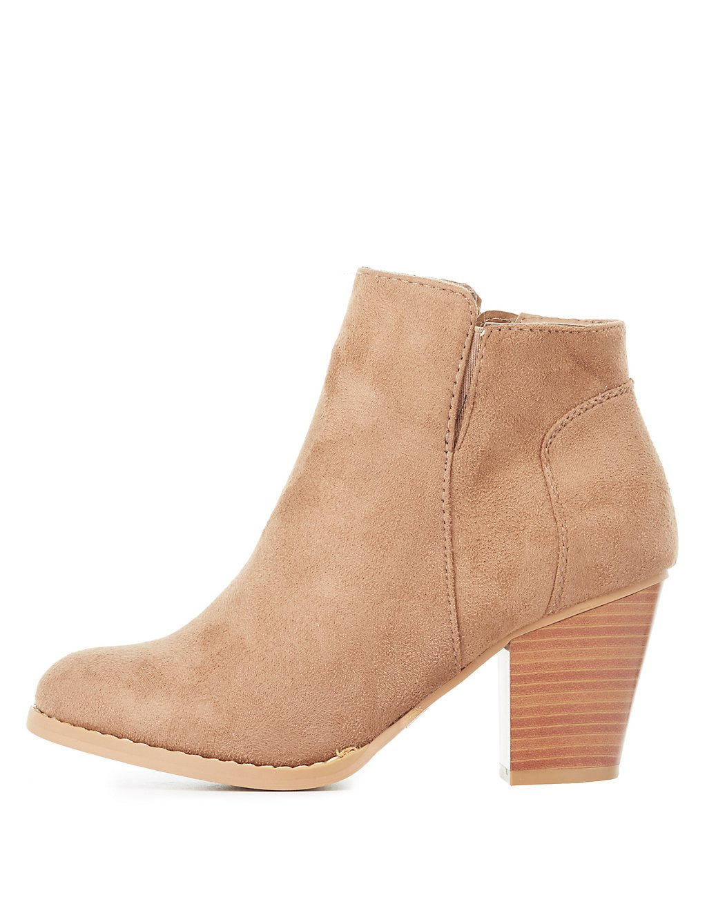 Faux Suede Boot from Charlotte Russe