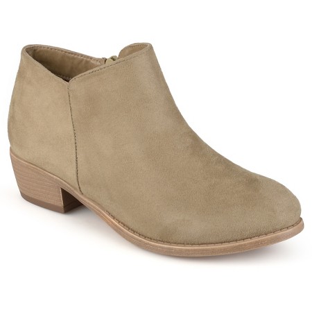 Target Faux Suede Heeled Bootie